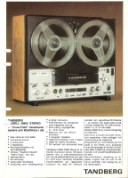 Tandberg 4000-X - Brochure